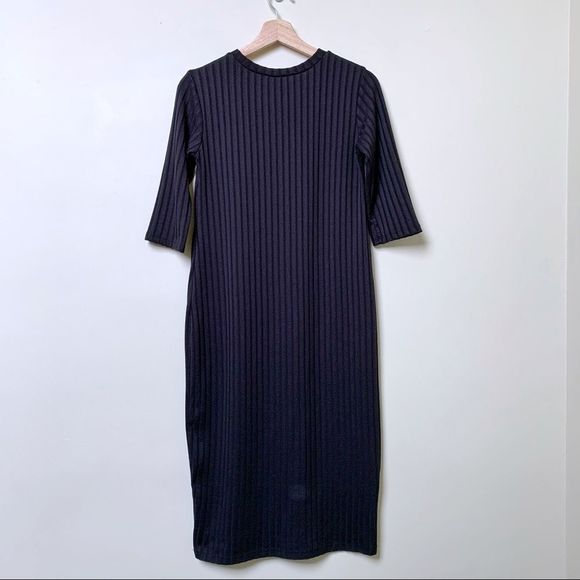 3/$30 Zara Ribbed Column Dress - Picture 4 of 4